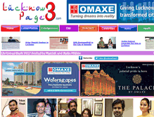 Tablet Screenshot of lucknowpage3.com